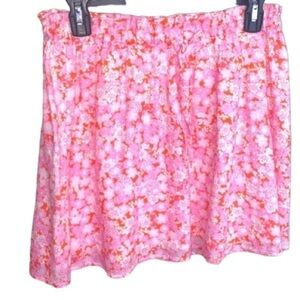 Abound floral skirt‎ NEW drawstring waist small